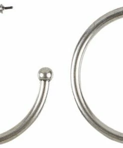 Hultquist Stor Chunky Hoop Sølv