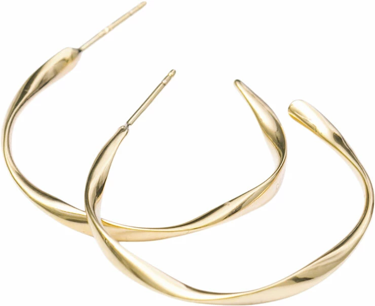 Sif Jakobs Jewellery CETARA PICCOLO PIANURA EARRINGS 18K Gold Plated - Billede 3