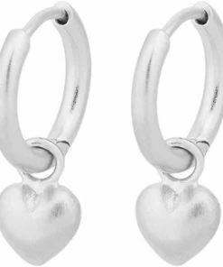 Pernille Corydon Jewellery Heart Huggies 10 Mm