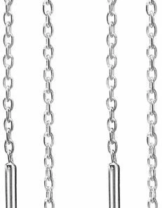 ENAMEL Copenhagen Earring, Hoop Chain 925S