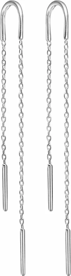ENAMEL Copenhagen Earring, Hoop Chain 925S