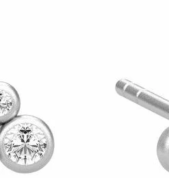 Julie Sandlau Treasure Earring - Rhodium Sølv