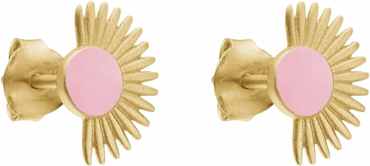 ENAMEL Copenhagen Soleil ørestikker Rose