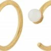Pernille Corydon Jewellery Lagoon Creoles 9 Mm - Fresh Water Pearl
