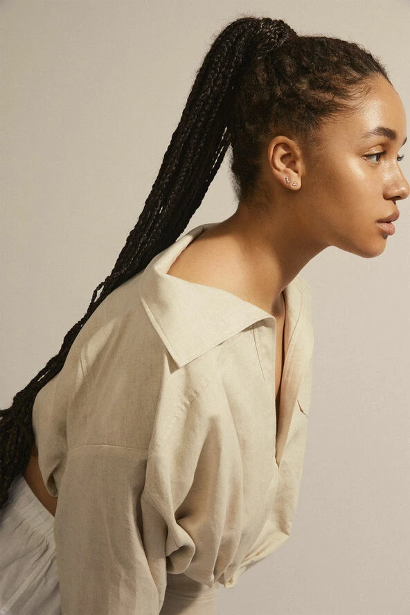 Pilgrim SOLIDARITY Bubbles Earstuds Multi-set Silver-plated - Billede 2