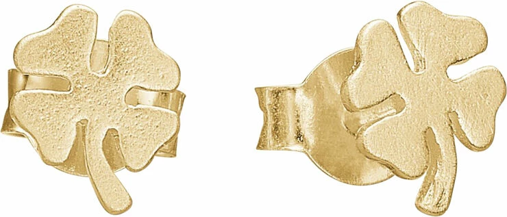 ENAMEL Copenhagen Stud, Clover 925s/Gp/M