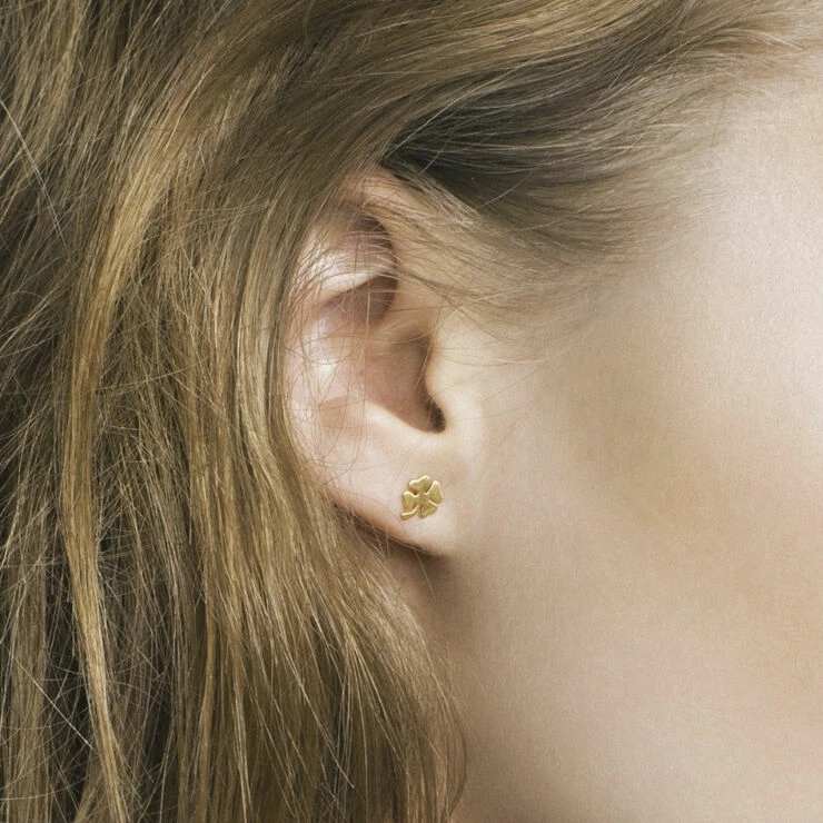 ENAMEL Copenhagen Stud, Clover 925s/Gp/M - Billede 2