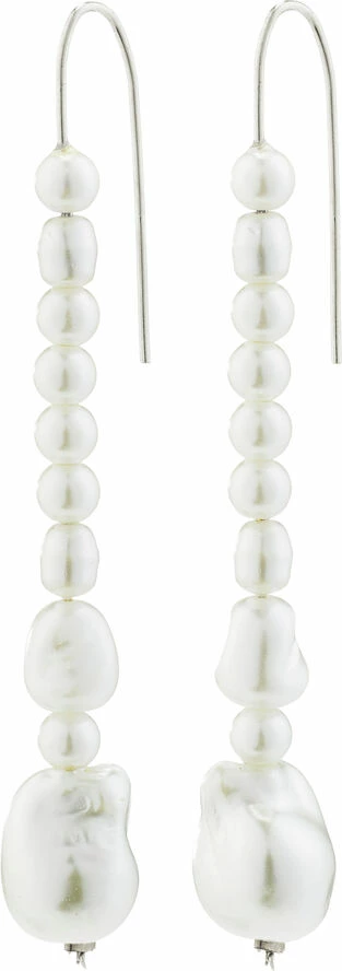 Pilgrim WILLPOWER Pearl Earrings Silver-plated