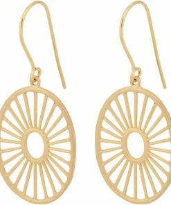 Pernille Corydon Jewellery Daylight Earhooks Size 38 Mm