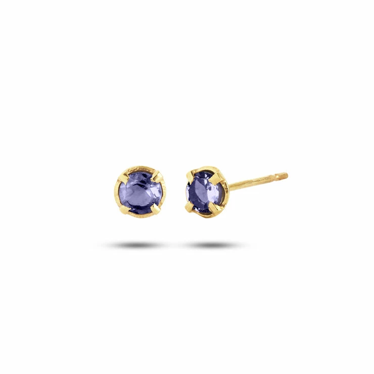Carré Jewellery BIRTHSTONES EAR STUDS Gold
