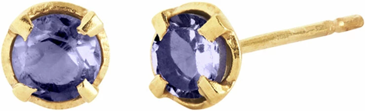 Carré Jewellery BIRTHSTONES EAR STUDS Gold - Billede 3