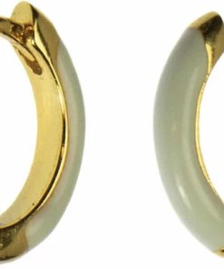 Hultquist Esta Enamel Earrings Guld