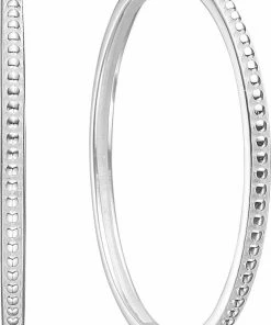 Carr&eacute; Jewellery HOOPS Silver