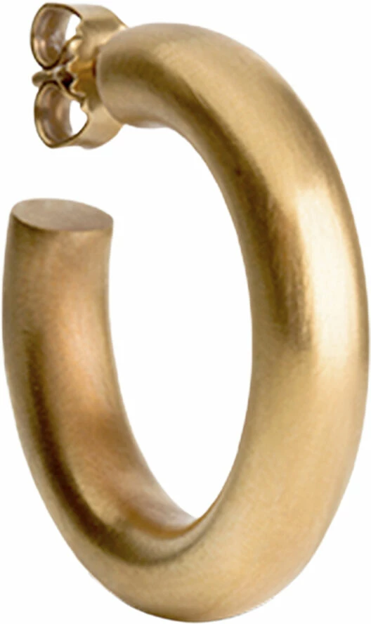 Jane Kønig Chunky Hoop, Gold-plated Sterling Silver 221