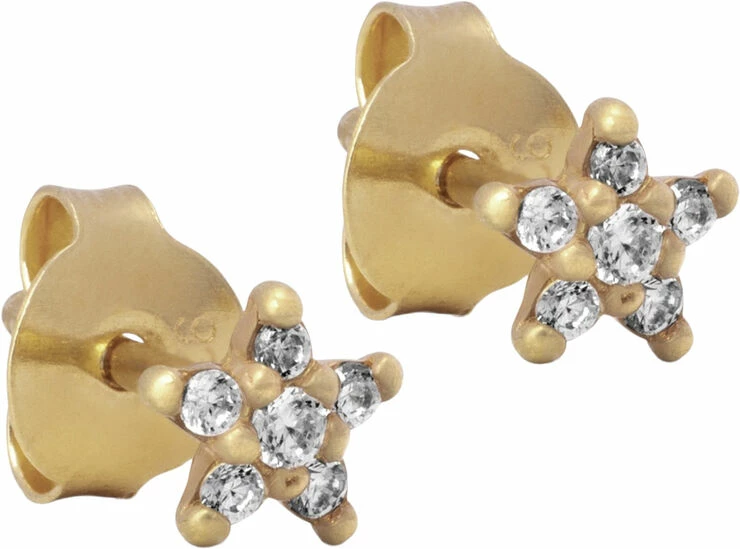 ENAMEL Copenhagen Stud, Fleur 925S/GP