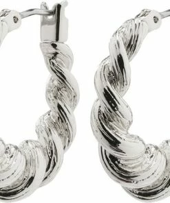 Pilgrim Øreringe : Eileen : Sølvbelagt