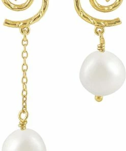 Hultquist Twirl Earrings Guld