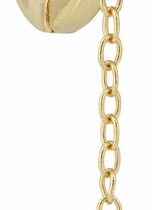 The Earring Shop Cadena Huggie Gold