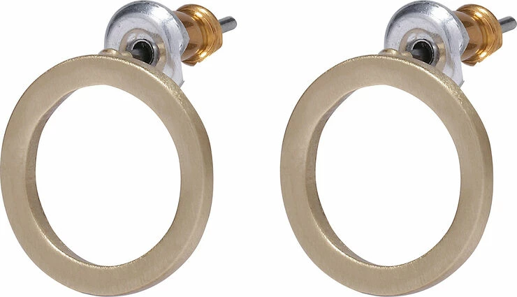 Pilgrim Øreringe Liv_pi Guldbelagt Guld