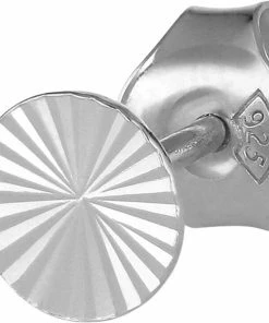 Jane Kønig Reflection Round Stud, Sterling Silver 223