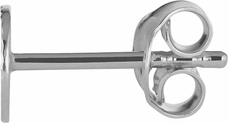 Jane Kønig Reflection Round Stud, Sterling Silver 223 - Billede 2