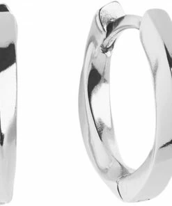 Carré Jewellery THE TWIST HOOPS Silver