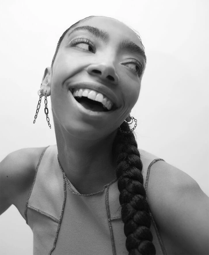 Jane Kønig ROW | CHAIN ??EARRING | GOLD PLATED 221 - Billede 3