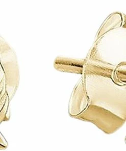 ENAMEL Copenhagen Stud, Leaf 925S/GP