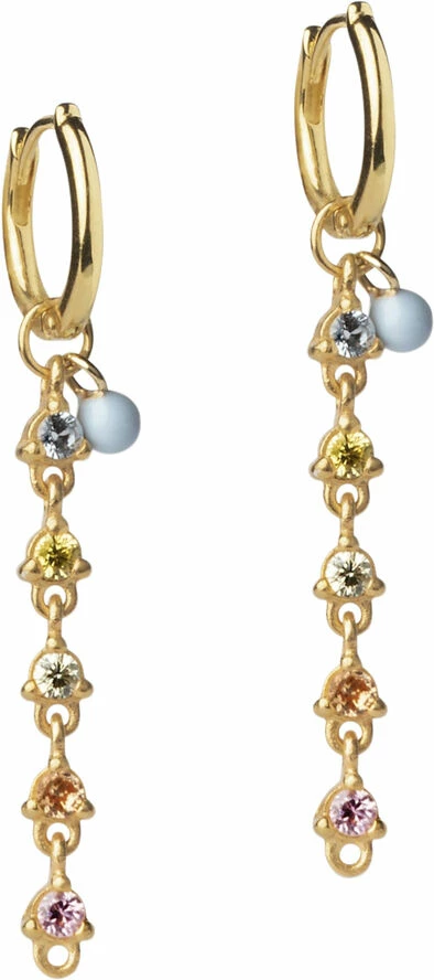 ENAMEL Copenhagen Hoops, Luella Rainbow CZ/69 Icy