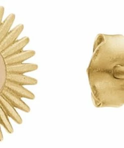 ENAMEL Copenhagen Studs, Soleil Pale Peach