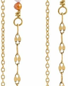 ENAMEL Copenhagen Earring, Ines Orange/Light Cham