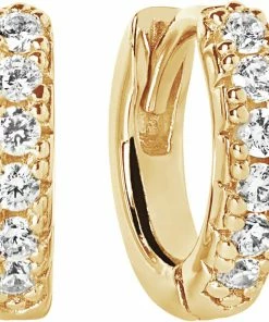 Sif Jakobs Jewellery ELLERA PICCOLO EARRINGS 18K Gold Plated