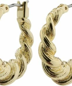 Pilgrim Øreringe : Eileen : Guldbelagt