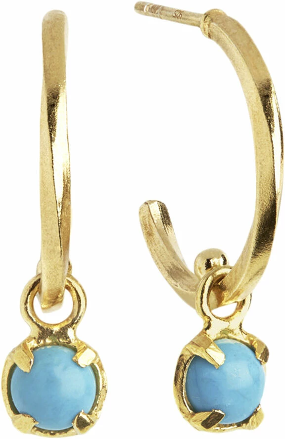 Carré Jewellery BIRTHSTONES HOOPS Gold