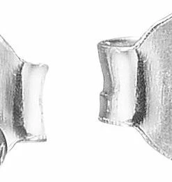 ENAMEL Copenhagen Stud, Petite Flower 925S