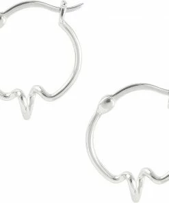 Hultquist Heartbeat Hoops SÃ¸lv