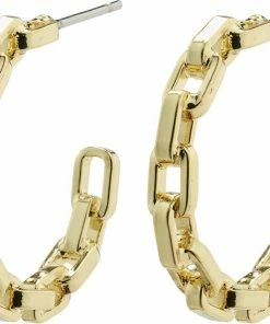 Pilgrim Øreringe : Eira : Guldbelagt