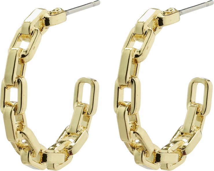 Pilgrim Øreringe : Eira : Guldbelagt