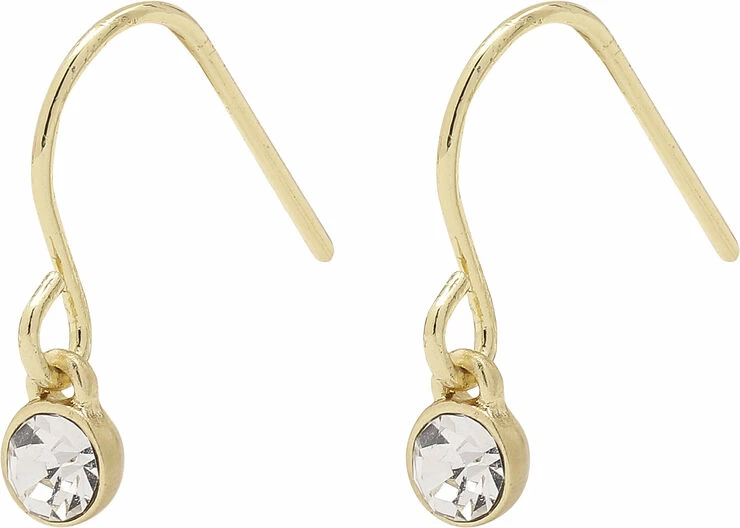 Pilgrim Øreringe : Lucia_PI : Guldbelagt :