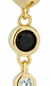 The Earring Shop Sombra Huggie Gold