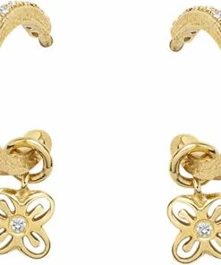 With Love Darling Global Goal #2: Bese Saka Earring, VERMEIL (925 Sterling Silver Gold P Vermeil