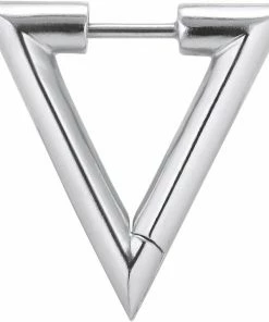 Jane Kønig Small Chunky Triangle Sølv