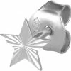 Jane K&oslash;nig Reflection Star Stud, Sterling Silver 223