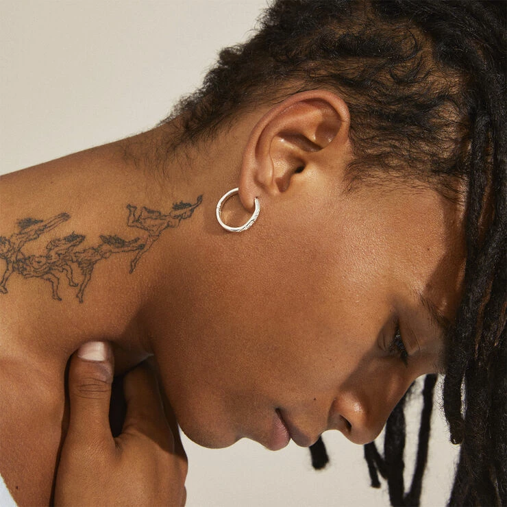 Pilgrim Øreringe : Edurne : Sølvbelagt : Kr - Billede 2