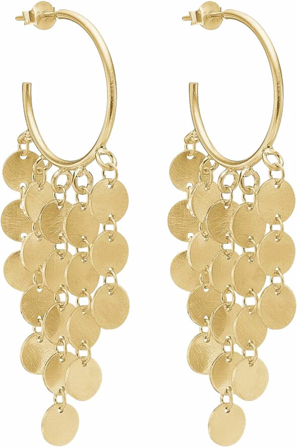 ENAMEL Copenhagen Hoops, Raindrops 925S/GP/M