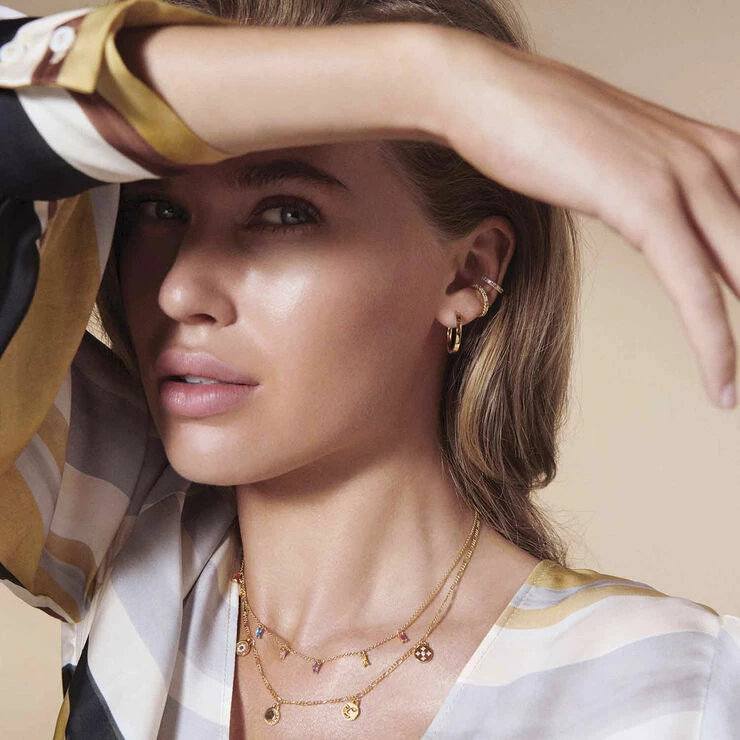 Sif Jakobs Jewellery ELLERA EARRINGS 18K Gold Plated - Billede 2