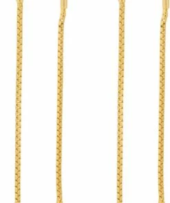 Pernille Corydon Jewellery Cloudy Rose Earchains Length 50 Mm