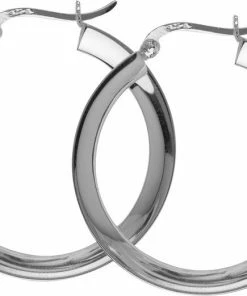 Hultquist Classic Annabella &oslash;reringe. Diameter: 35 Mm. Sølv