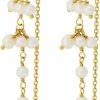 Pernille Corydon Jewellery Ocean Treasure Earchains Size 55 Mm