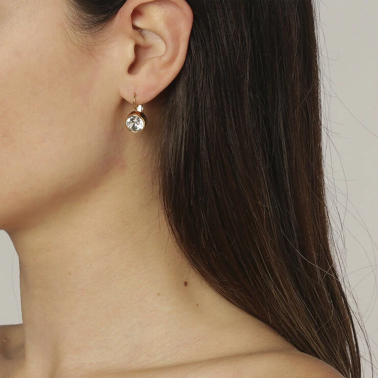 DYRBERG/KERN Louise ørestikker Guld, Klar - Billede 2